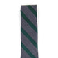 Gravata listrada masculina Tasso Elba Teramo verde tamanho regular