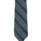 Gravata listrada masculina Tasso Elba Teramo verde tamanho regular