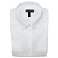 Camisa social masculina Alfani Triangle Prism Slim Fit - toda branca, tamanho 34-35