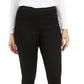 Calças jegging femininas com forro de lã Style &amp; Co, pretas, tamanho médio