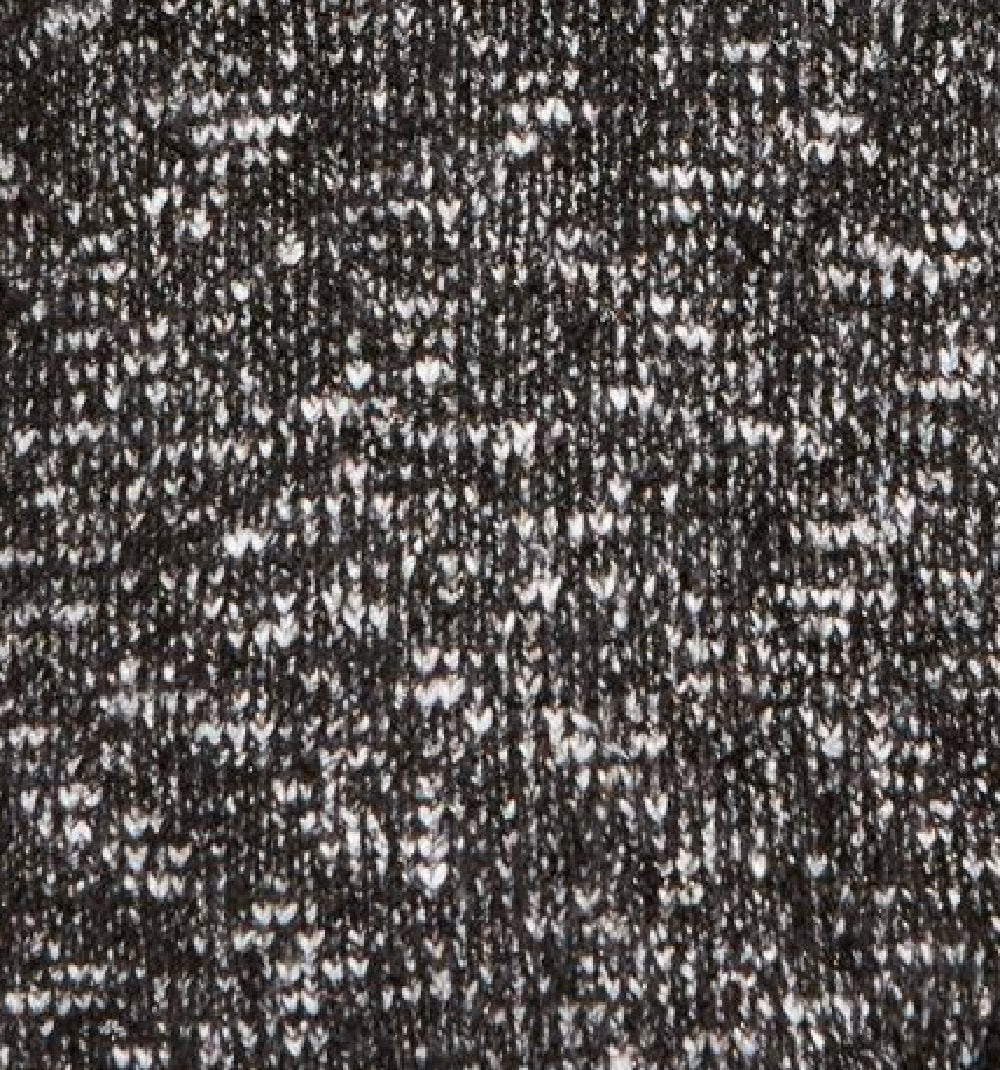 Suéter feminino com textura de cílios mesclados Style &amp; Co, preto, tamanho médio