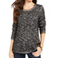 Suéter feminino com textura de cílios mesclados Style &amp; Co, tamanho X-S
