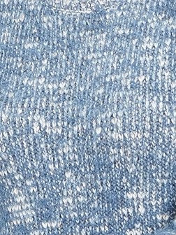 Suéter feminino com textura de cílios mesclados Style &amp; Co, azul-marinho, tamanho extra grande