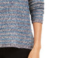 Suéter listrado feminino Style &amp; Co Azul Tamanho Médio