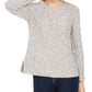 Suéter listrado feminino Style &amp; Co, cinza, tamanho X-Large