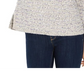 Suéter listrado feminino Style &amp; Co, cinza, tamanho X-Large