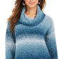 Suéter feminino Ombre Boucle da Style &amp; Co, azul, tamanho pequeno