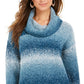 Suéter feminino Ombre Boucle da Style &amp; Co, azul marinho, tamanho extra pequeno