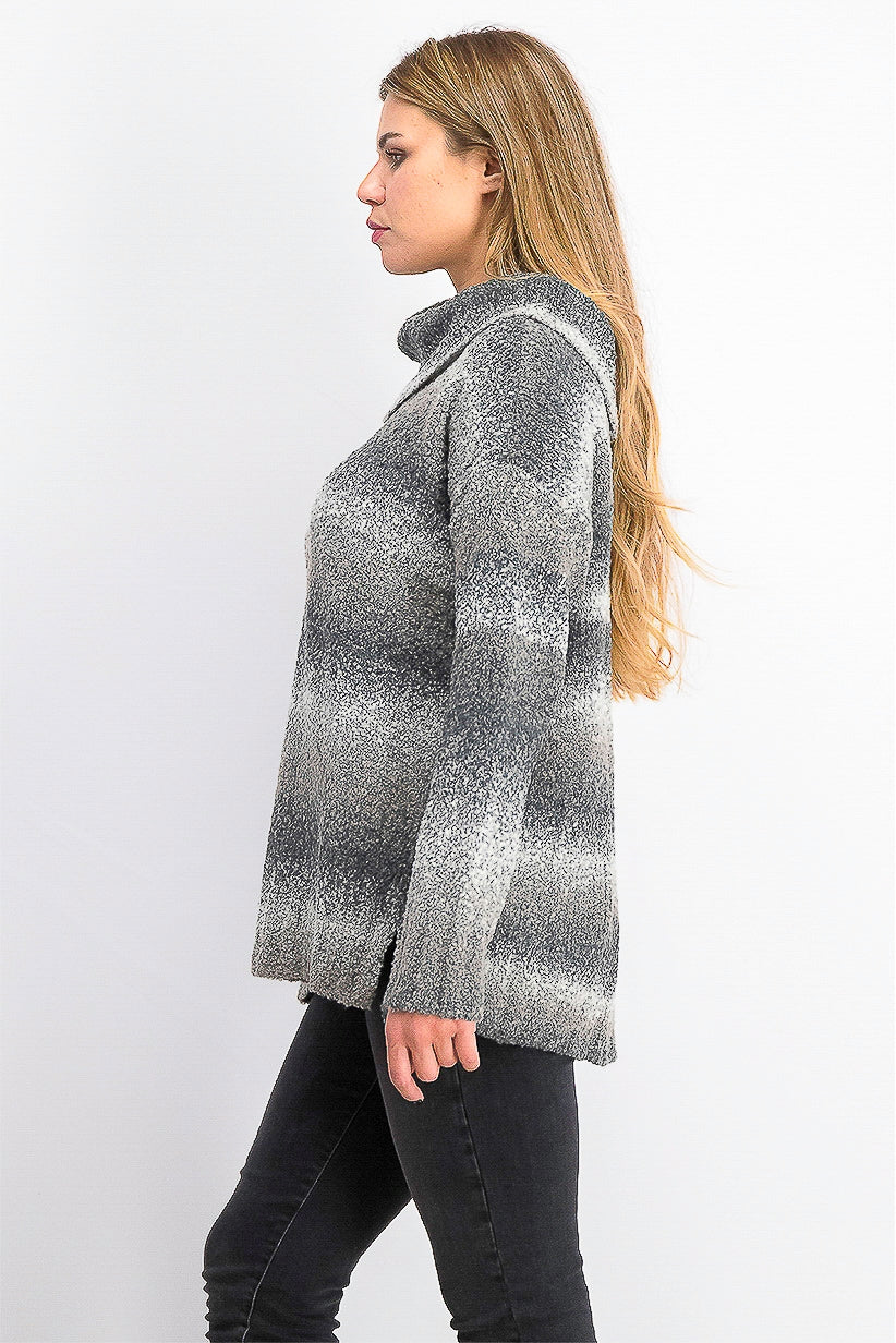 Suéter feminino Ombre Boucle da Style &amp; Co, cinza, tamanho extra pequeno