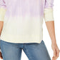 Moletom Tie-Dye Feminino Style &amp; Co Sherbet Sunset Tamanho Médio