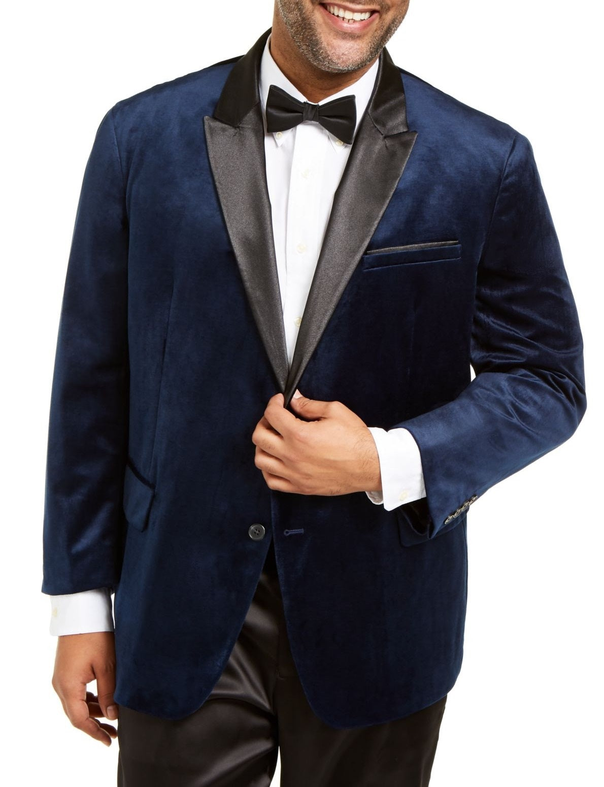 Blazer de veludo slim fit Mason da INC International Concepts masculino, tamanho 2XLT