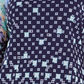 Camiseta feminina de malha estampada Charter Club, azul, tamanho extra pequeno