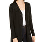 Suéter feminino com detalhe de corrente INC International Concepts, preto, tamanho X-S