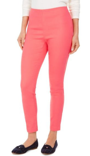 Calça curta feminina Charter Club Chelsea Twill com controle de barriga, laranja, tamanho 8