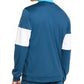 Jaqueta de corrida masculina ID Ideology Colorblocked azul tamanho pequeno