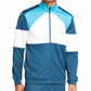 Jaqueta esportiva masculina Ideology Colorblocked azul tamanho grande