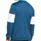 Jaqueta esportiva masculina Ideology Colorblocked azul tamanho grande