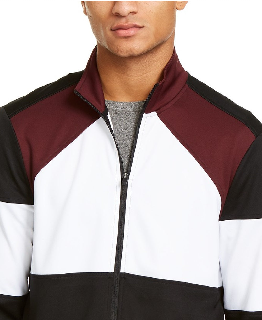 Jaqueta esportiva masculina Ideology Colorblocked, tamanho XXX - Grande