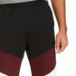 Calça de moletom masculina Ideology Colorblocked, preta, tamanho 2XL