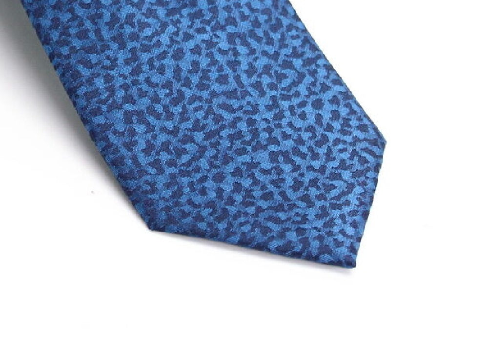 Gravata texturizada abstrata clássica masculina INC International Concepts, azul, tamanho único