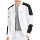 Jaqueta de corrida masculina INC International Concepts Portrait, branca, tamanho grande