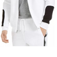 Jaqueta de corrida masculina INC International Concepts Portrait, branca, tamanho grande