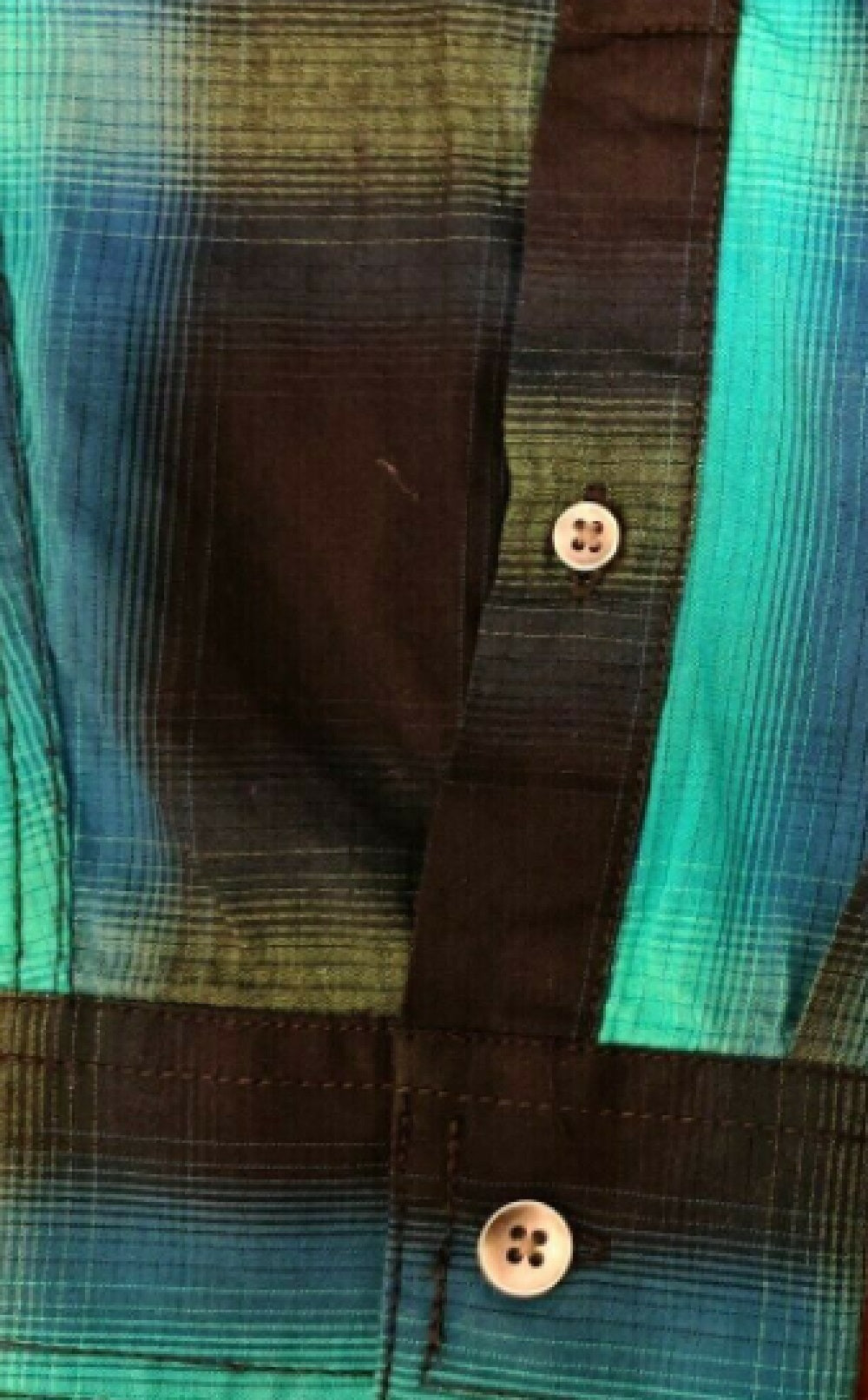 Camisa xadrez masculina Leo da INC International Concepts, azul, tamanho extra pequeno