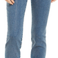 Calça jeans skinny feminina INC International Concepts Petite com detalhes frontais, azul, tamanho 1