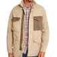 Jaqueta Beverly Field Masculina American Rag Bege Cáqui Tamanho Extra Grande