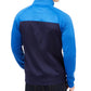 Jaqueta de corrida masculina Chevron Club Room azul escuro tamanho XX-G