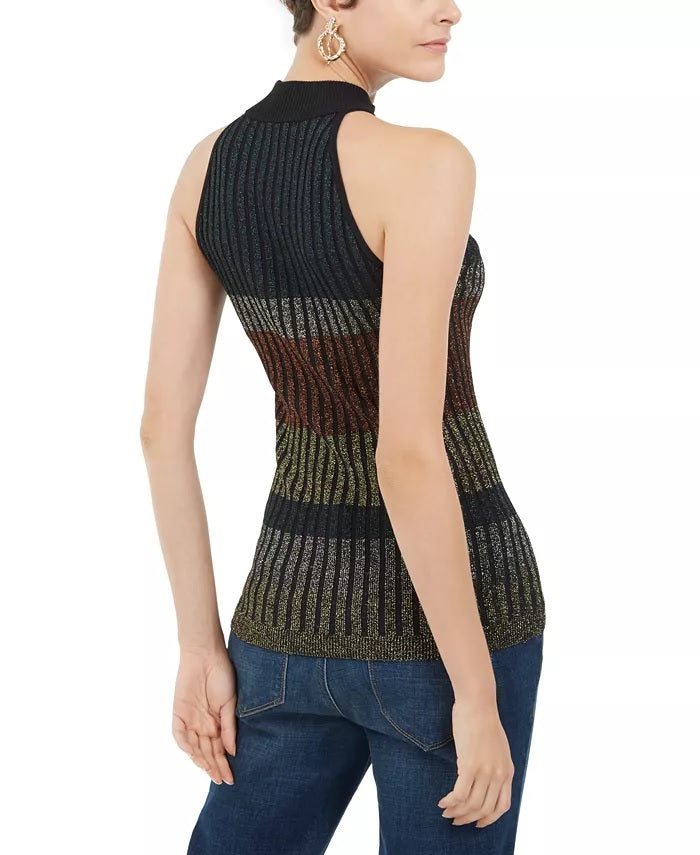 INC International Concepts Suéter com gola alta feminino, tamanho bronze, extra pequeno