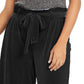 Calça Paperbag Feminina INC International Concepts Preta Tamanho 2 Extra Grande