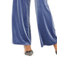 Calça feminina de veludo com perna larga e bolso tipo saco, tamanho extra grande, da INC International Concepts