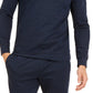 Moletom Alfani Masculino Classic-Fit Stretch Stripe Knit Azul Tamanho Extra Grande