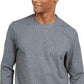 Moletom Alfani Masculino Classic-Fit Stretch Stripe Knit Cinza Tamanho 2 Extra Grande