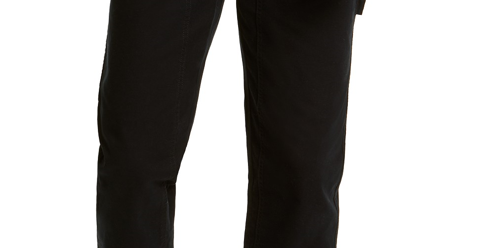 Calça Carpenter Rowland Relaxed Fit Masculina Sun + Stone Preta Tamanho 36x30