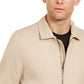 Jaqueta Alfani Masculina com Zíper Completo Marrom Tamanho XX-G