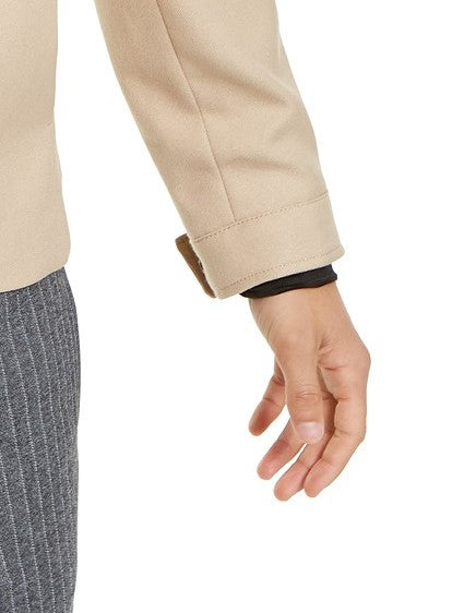 Jaqueta Alfani Masculina com Zíper Completo Marrom Tamanho XX-G