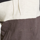 Moletom com capuz masculino Sun + Stone Colorblocked, preto, tamanho XX-G