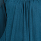 Top de crochê feminino Style &amp; Co, azul, tamanho médio