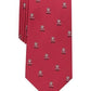 Gravata Club Room Masculina Classic Santa Neat Vermelha Tamanho Regular
