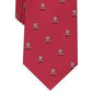 Gravata Club Room Masculina Classic Santa Neat Vermelha Tamanho Regular