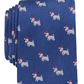 Gravata Santa Scotty Masculina Club Room Azul Marinho Tamanho Regular
