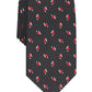 Chapéu de Papai Noel Clássico Masculino Club Room, Gravata Elegante, Preto, Tamanho Regular