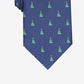Gravata Club Room Masculina Classic Evergreen Neat Azul Tamanho Regular