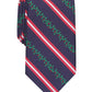 Gravata listrada clássica Holly Stripe masculina Club Room, azul marinho, tamanho único