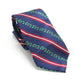Gravata listrada clássica Holly Stripe masculina Club Room, azul marinho, tamanho único