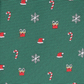Gravata Club Room Masculina Clássica Holiday Verde Tamanho Regular