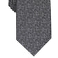 Gravata Alfani Slim Geo Masculina Preta Tamanho Regular