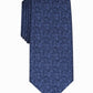 Gravata Alfani Slim Geo Masculina Azul Marinho Tamanho Regular